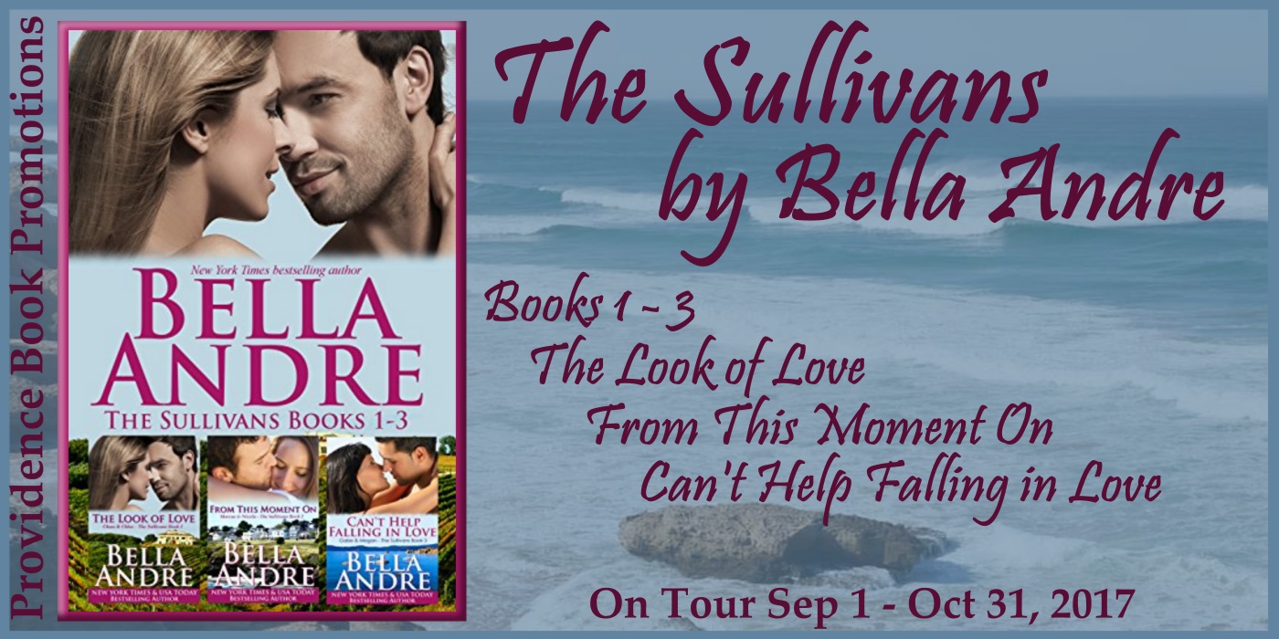 The Sullivans Boxed Set Books 1-3 by Bella Andre Tour Banner