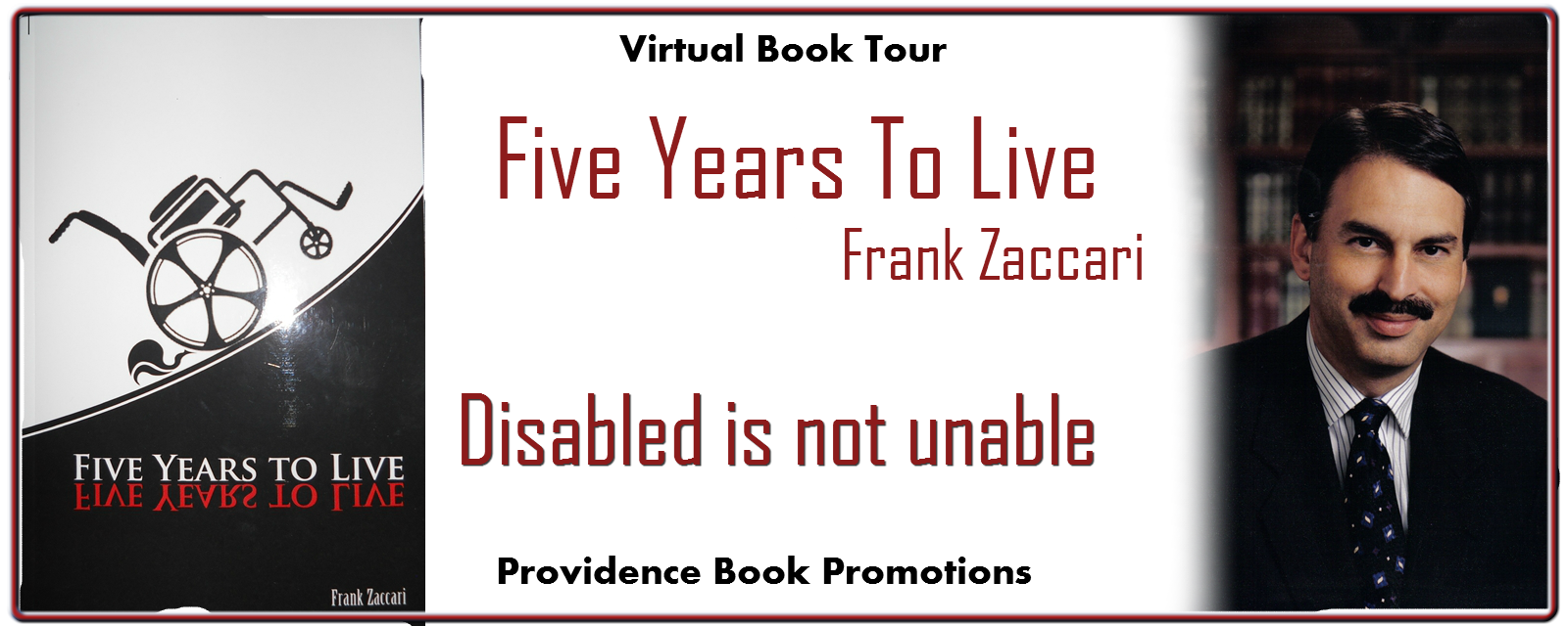 Five Years to Live by Frank Zaccari on Tour December 2012 – February 2013